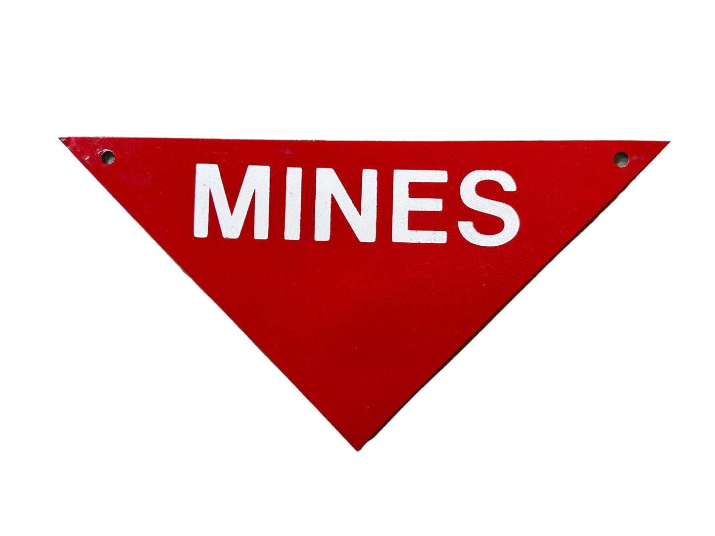 Genuine MINES Signs Combat Engineer / EOD Marking
