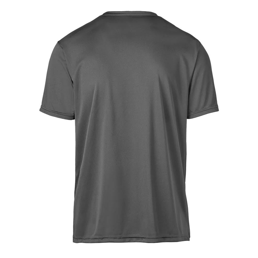 Short Sleeve Performance Tee Shirt MADE IN USA Gunmetal Gray
