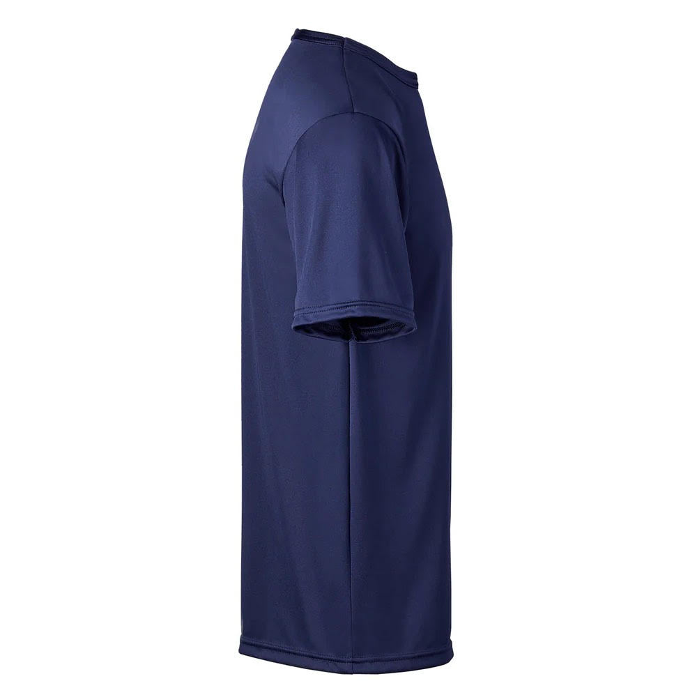 Short Sleeve Performance Tee Shirt MADE IN USA Navy Blue