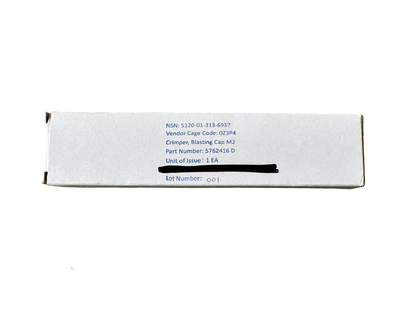 Genuine M2 Blasting Cap Crimpers 5120-01-313-6937