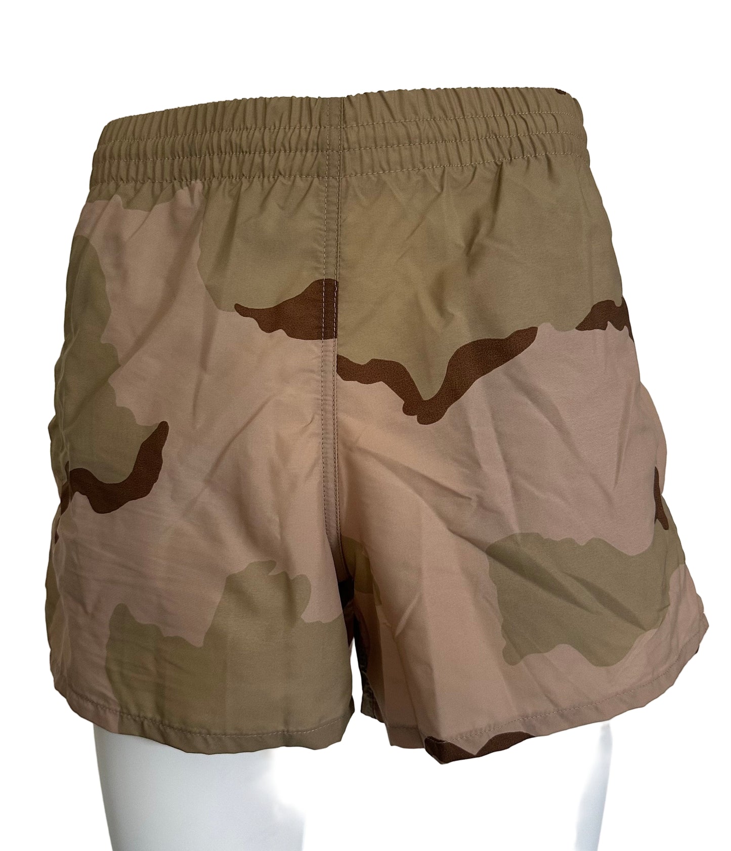 Desert Camo Training Shorts w/ Zippered Side Pockets MADE IN USA