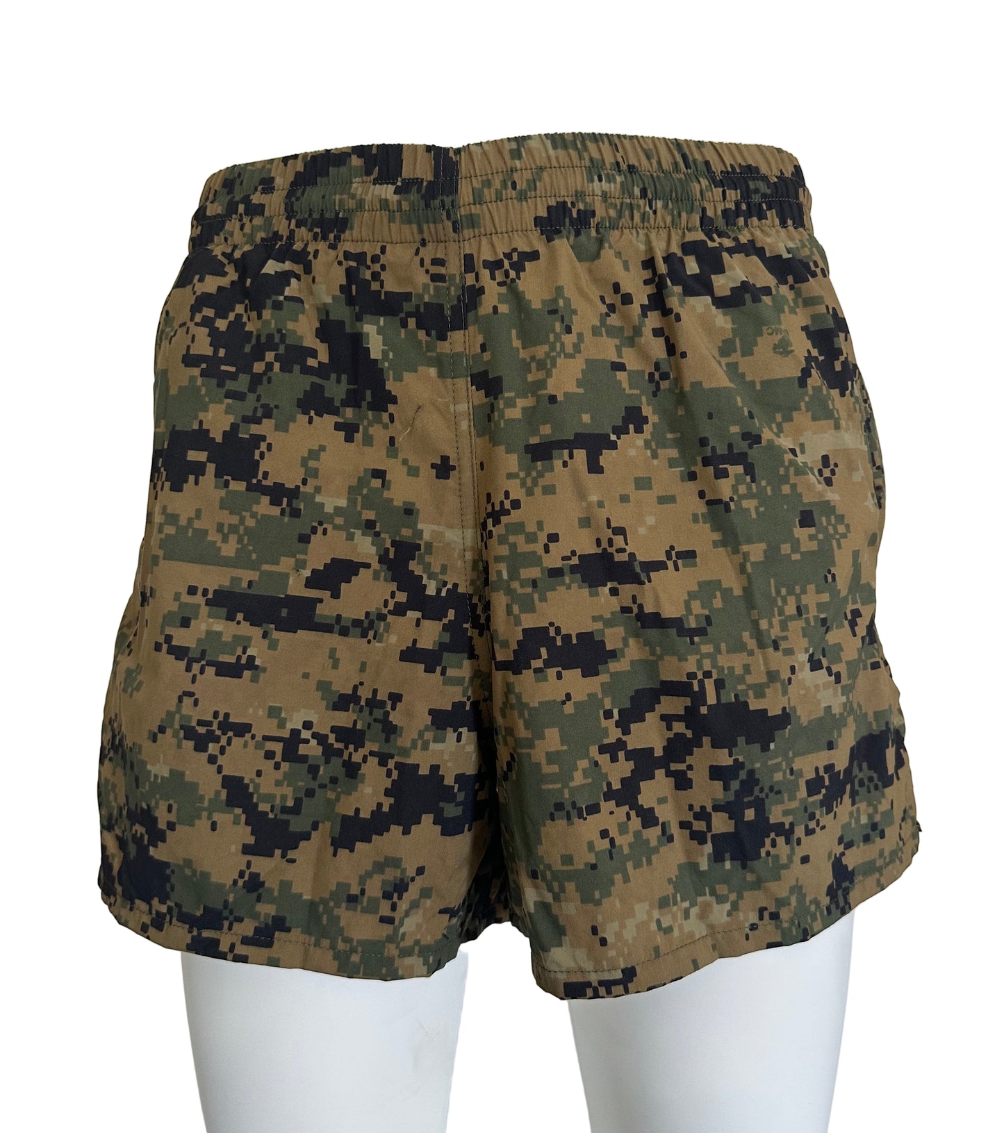 USMC Woodland MARPAT PT Shorts w Zippered Pockets MADE IN USA